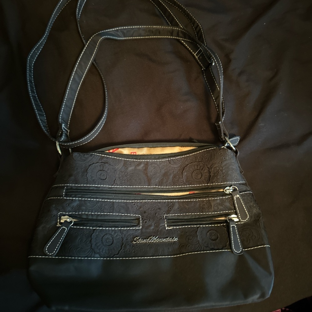 SMALL BLACK SHOULDER PURSE